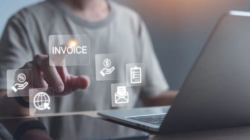 Steps of OCR software invoice processing